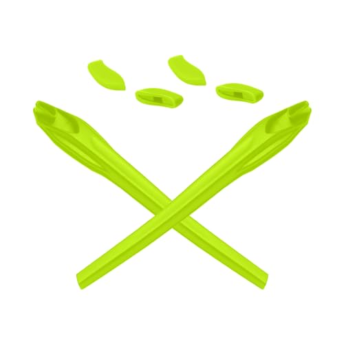 Mryok Kits de almohadillas de repuesto para Oakley Flak 2.0 OO9295 / 2.0 XL OO9188 - Opciones, Verde, Talla única