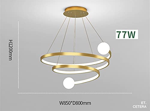 Plafonnier LED spiral pour un éclairage de bureau sans reflet