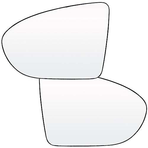 Glace de rétroviseur pour Nissan Qashqai et Dualis J10 2007-2014 miroir gauche et droit dégivrant