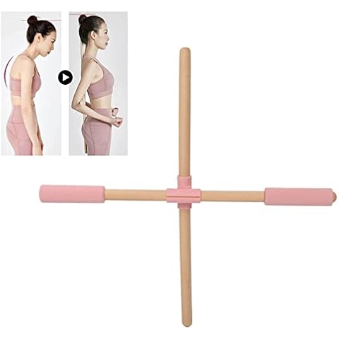 Jonlaki Yoga-Stab aus Holz, 50 cm Mehrzweck-Buckel-Korrektur Cover
