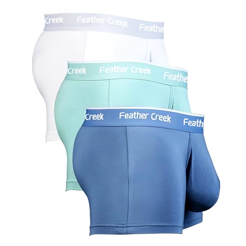 ANTSOUND Men's Underwear Support Pouch Men's Boxer Briefs Dual Pouch Briefs Breathable Soft Briefs...
