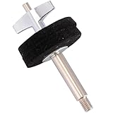 Cabilock Schwarze Langlebige Becken schraube aus Eisen mit Plattierung Robustes Trommelzubehör für Bass Drum Installieren Ersatz für Defekte Cymbal Stacker