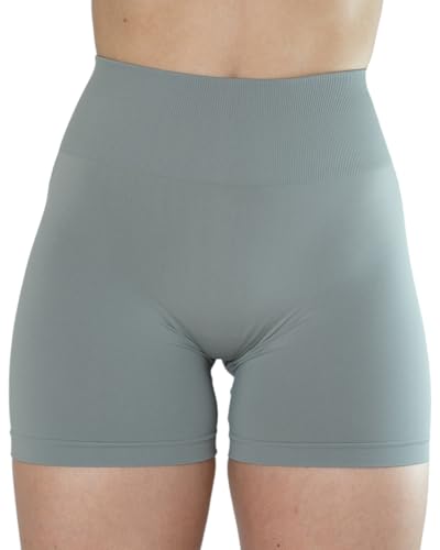 Image of AUROLA Dream Collection Women Workout Shorts High Waist Gym Shorts, Scrunch Butt Seamless Athletic Shorts