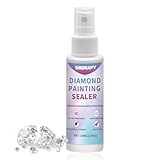 Diamond Painting Versiegelung, Diamantmalerei-Sprühversiegelung, Versiegelung Diamond Painting, Fester Dekorativer Bohrer, Transparent nach dem Trocknen, Hält die Oberfläche Glatt und Schön,100ml