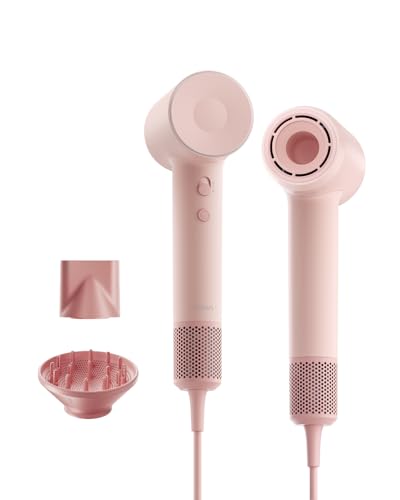 Laifen Laifen SE 2 Diffuser Hair Dryer for Women, 21.5m/s Air Speed, Pink