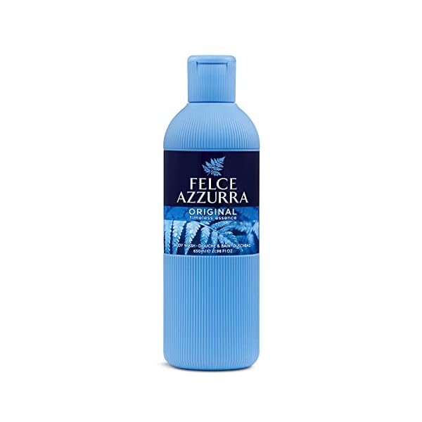 Felce Azzurra Original Duschbad Classico - reichhaltiges samtweiches Badeerlebnis mit dem klassischen Azzurra Duft - pH…