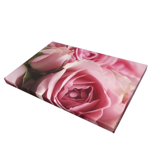 Roses roses impression sur toile salon déco moderne chambre