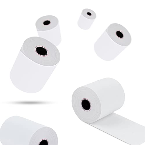 9527 Product 3-1/8" X 230' Thermal Receipt Paper, Paper Cash Register Roll Pos Thermal Paper, 5 Rolls Total #TOP1