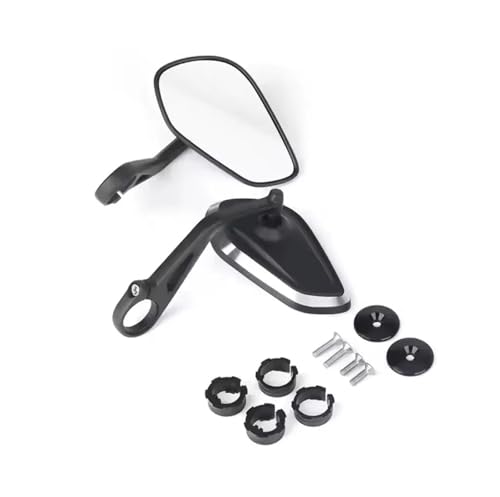 Rétroviseur d'extrémité de guidon de moto pour Triumph Bonneville T100 T120 en paire