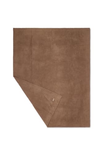 Image of Barefoot Dreams CozyChic Throw, Chestnut, 54 inchx72 inch