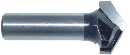 Magnate 726 V-Grooving Router Bit - 120 Degree, 1 Cutting Diameter, 1/2 Shank Diameter