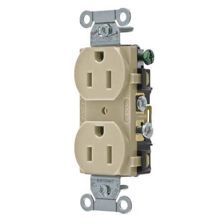 15A Duplex Receptacle 125VAC 5-15R IV