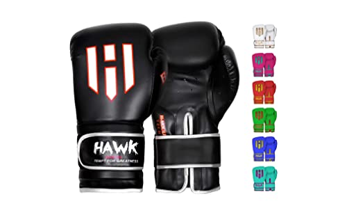 Hawk Sports Boxing Gloves for Men and Women with Foam Padding for Throwing Knockout Punches with Power and Confidence