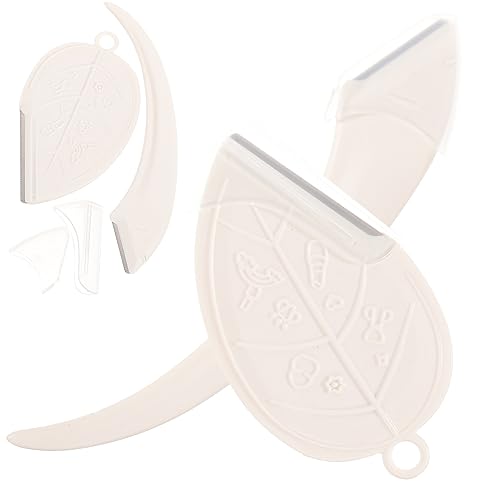 TOVINANNA Compact Eyebrow Shaver Set 4 Pcs Facial Razors Eyebrow Shaper for Women Birthday Christmas