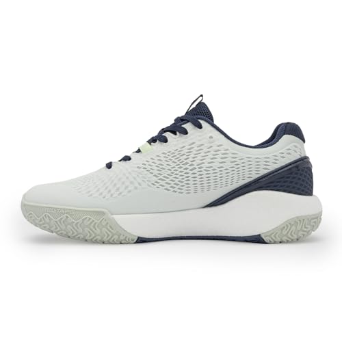 Image of Red Tape Men's Sneakers White Grey KPU Round Lace-Up Flexible Support