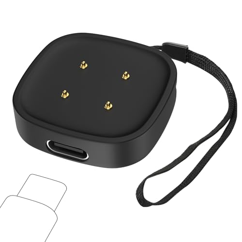 MoKo Fitbit Sense1/2 Versa3/4p [d ϊA_v^ TYPE-C X}[gEHb`Ή ϊA_v^ usb-c X}[gEHb`[dX^h h~݌v y JjJt }Olbg Cz [dP[u(t