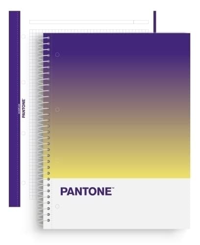Block Escolofi Notebook Pantone Together A4 80H Cuadric.5X5 90G Time. 5 Unidades