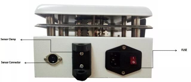 SH-II-4C Laboratory Hotplate Blender Ceramic Magnetic Stirrer with Heating Plate