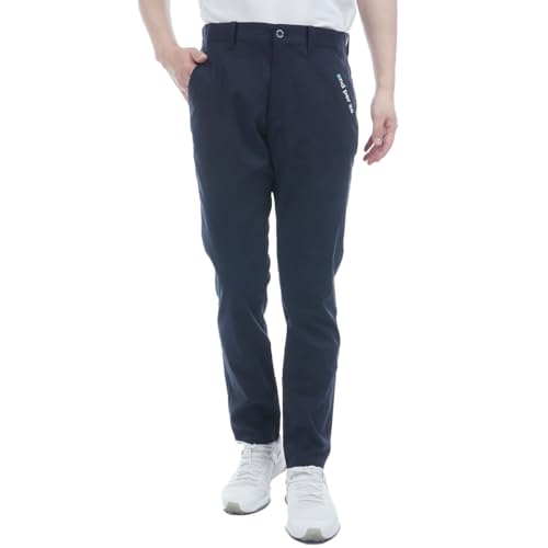 Mサイズ　定価13200円　アンパスィ　メンズ　ストレッチロングパンツ　ネイビー Mサイズ 定価13200円 アンパスィ メンズ ストレッチロングパンツ