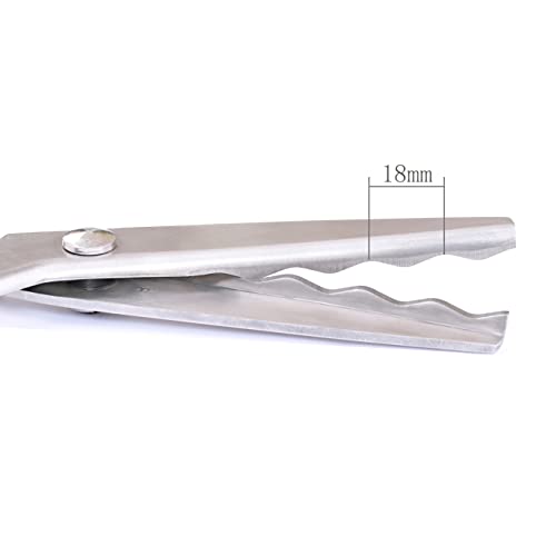 Hui Tong Strong & Sharpe Pinking Shears ,Pinking Shears Scissors For Fabric, Serrated And Scalloped Scissors Fabric,3Mm,5Mm,7Mm (Wavy 18Mm) #TOP2