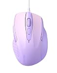 TECKNET – TECKNET Maus mit Kabel, Computermaus mit 6 Tasten, 6400 DPI,