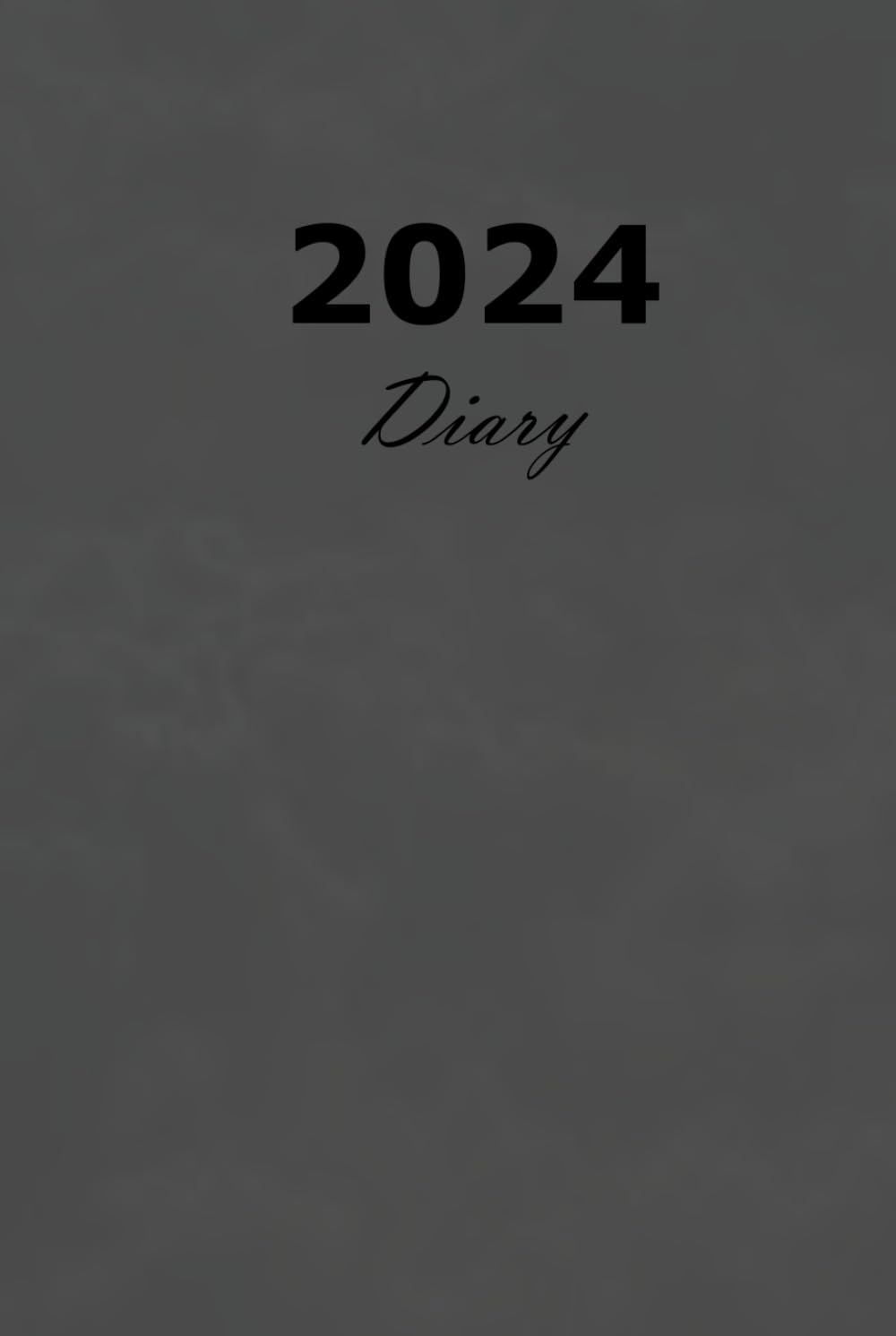 2024 Diary: 12-Month/1-Year Weekly Journal/Diary from January 2024 to December 2024, 6"x9", Grey