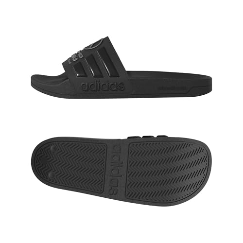 Image of adidas Mens Adilette Shower Arsenal Slides Casual Sandals Casual - Red