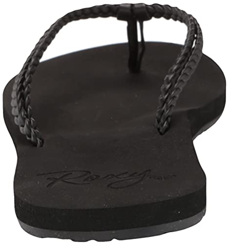 Roxy Womens Costas Flip Flop Sandal, Black 3 212, 10 Us #TOP2