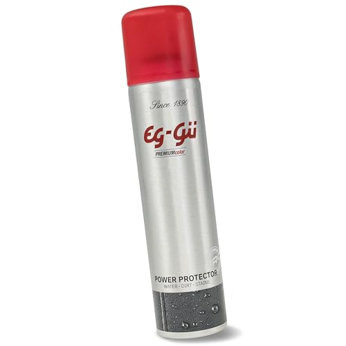 eg-gü Power Protector Spray imperméabilisant avec Express Shine – Protection et brillance très efficaces pour chaussures, textiles et cuir, neutre, Taille unique