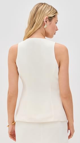 Cloud White Sculpted Luxe Vest3