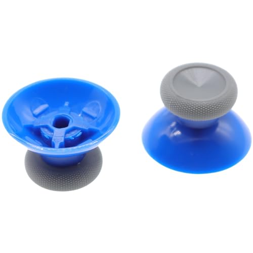 Image of Deal4GO 2 Pack OEM Rubber Concave Analog Thumbsticks Replacement for Xbox one Controller Joysticks Grips (Blue & Grey)