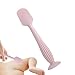 Crema Applicatore -16,5 Cm Piarista Spatore Spaensole Flexible | Applicatore Di Unguento Con Una Base Di Aspirazione, Morbida, Igienica, Durevole, Facilitata Applicazione Della Crema Per Bambini, Idea immagine