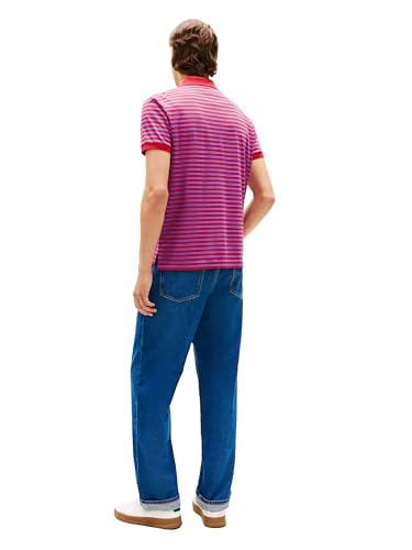 Image of Tommy Hilfiger Mens Short Sleeve Casual Polo Shirts in Regular Fit with Liquid Cotton