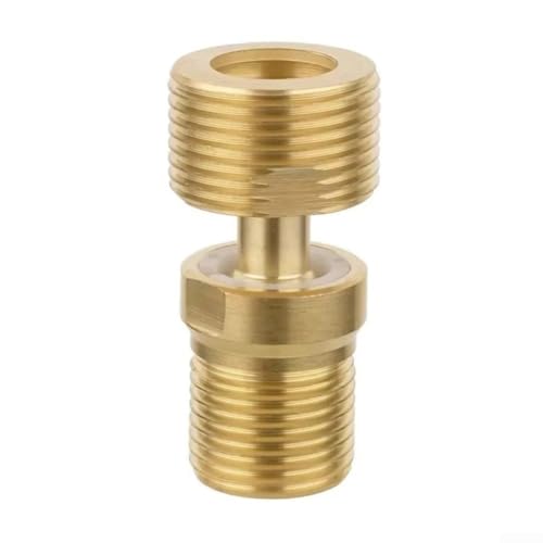 Honseadek Rallonge pivotante à 360° en cuivre pour douche - Réglage de l'angle de la douche - Vis excentrique - Raccord de plomberie réglable - Réducteur coudé - Contrôle de la direction du débit