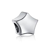 Aus 925er Silber - Qualitativ hochwertiges Material, die den Test der Zeit stehen. Maße: 11,5 mm x 11,5 mm lang x 8 mm breit, Gewicht: 2 Gramm, Material: 925er Sterlingssilber