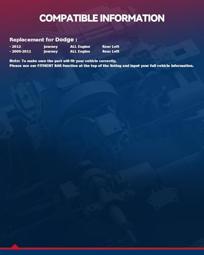 Image of KAX Disc Brake Caliper Assembly Fit for Dodge Journey 2009 2010 2011 2012, Rear Driver