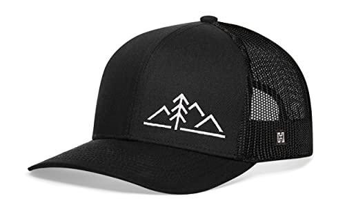 HAKA Wilderness Trucker Hat for Men & Women, Outdoor Adjustable Baseball Hat, Mesh Snapback, Comfort-fit Sweatband, Golf Hat