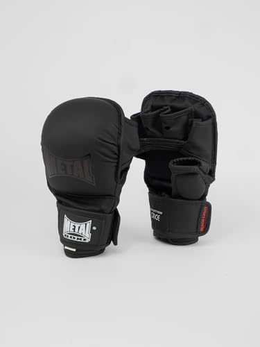 METAL BOXE Gants Combat-Libre MMA Black Light Strike M