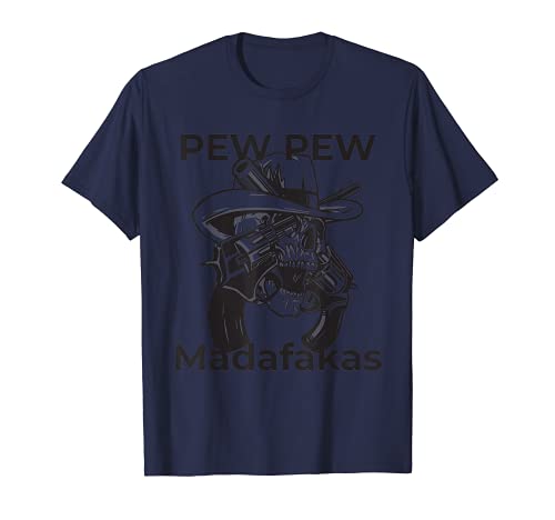 Pew Pew Madafakas lover Cat Calavera Pew Madafakas Camiseta