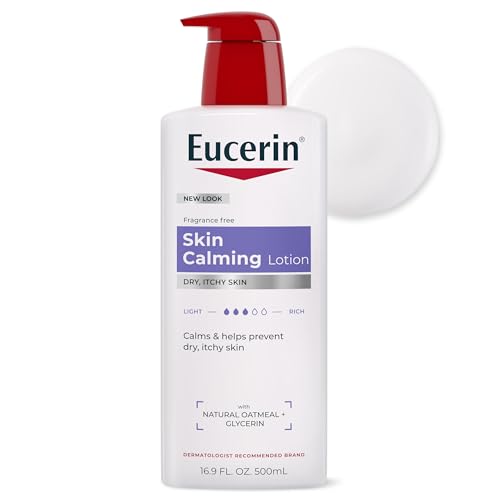 Eucerin Skin Calming Body Lotion, Natural Oatmeal Enriched Body L...