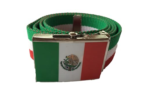 Mexico Flag Belt