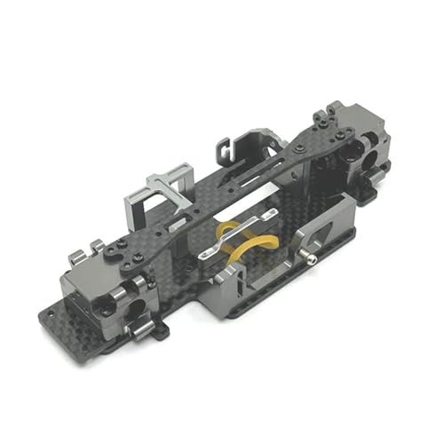 Pièces châssis WLtoys 284131 K989 métal 1/28 boîte vitesses empattement 98mm 102mm RC