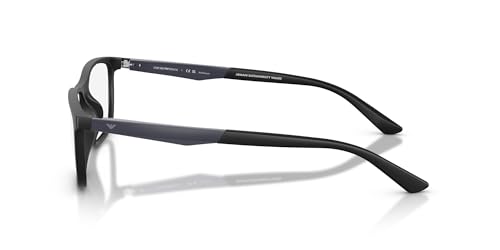 Image of Emporio Armani Mens EA3280U Universal Fit Square Prescription Eyewear Frames