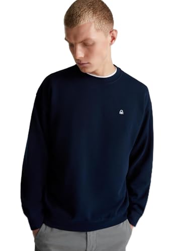 United Colors of Benetton Maglia G/C M/L 342zu1093 Sudadera sin Capucha, Turquesa, Hombre