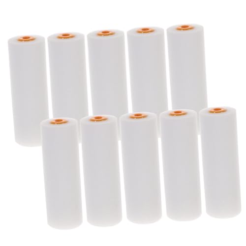 Toddmomy 10 piezas Fundas de Rodillo de Pintura de Esponja Cubiertas de Repuesto Suaves y Duraderas para Pintar Paredes y el Hogar