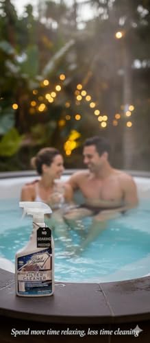 Ultimate Spa & Pool Filter Cleaner Spray, Professional Strength Fast Acting No Soak Hot Tub, Cartridge & Sand Filter Cleaning, Removes Body Oils, Sunscreen, Grease & Organic Build-Up (4 gallons)