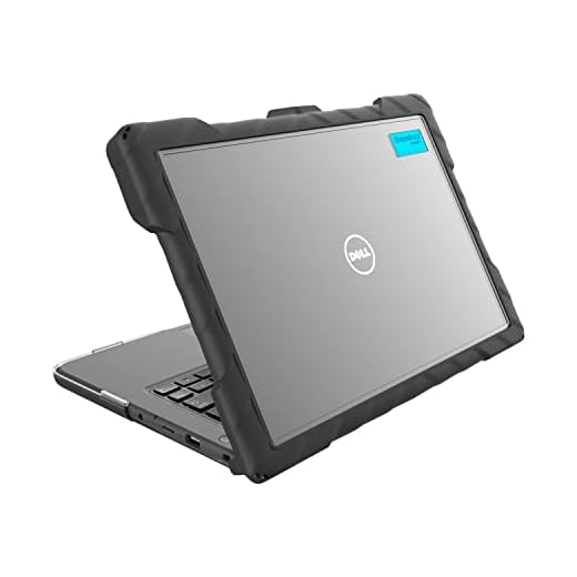 Gumdrop DropTech Laptop Case Fits Dell Latitude 3300 13 inch (Clamshell). Designed for K-12 Students, Teachers and Classrooms – Drop Tested, Rugged, Shockproof Bumpers for Reliable Device Protection