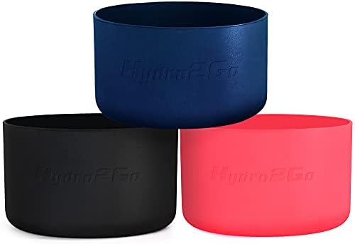 Funda protectora de silicona para botellas de agua Hydro Flask de 12 a 40 onzas, accesorios para botella para Hydroflask y la mayoría de botellas de