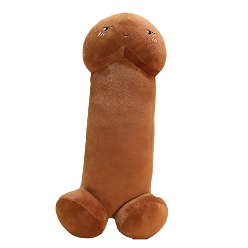 LamaMe Dive Into The Playful World of Penis Pillow A Quirky Tintin Pillow Adventure a Prank Holiday Extravaganza Funny for Birthdays Tickle Your Funny Bone E-30cm(11.8in)