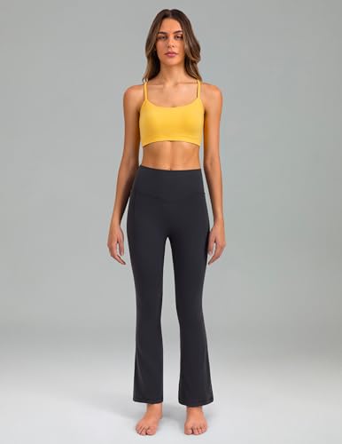 Image of Colorfulkoala Women's Dreamlux Y Back Sports Bra Low Impact Padded Workout Top with Built in Bra A-C Cups